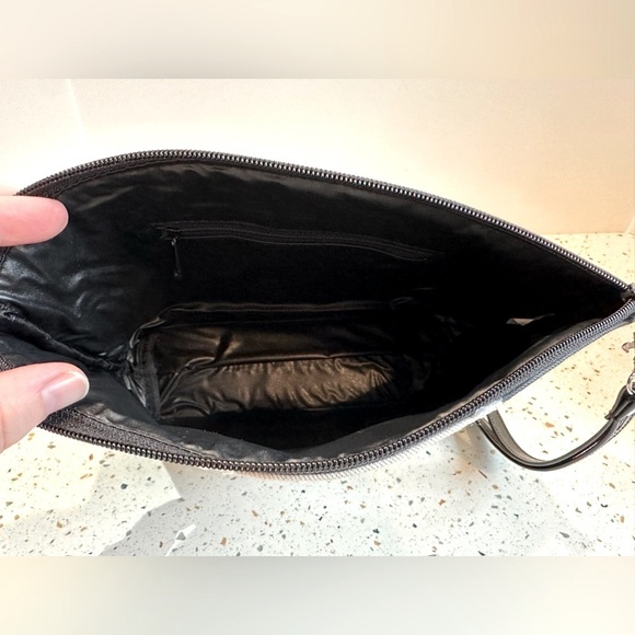 Vermouth Bianco Sequin Lady in Big Hat with Drink Clutch Travel or Cosmetics Bag - Picture 11 of 11